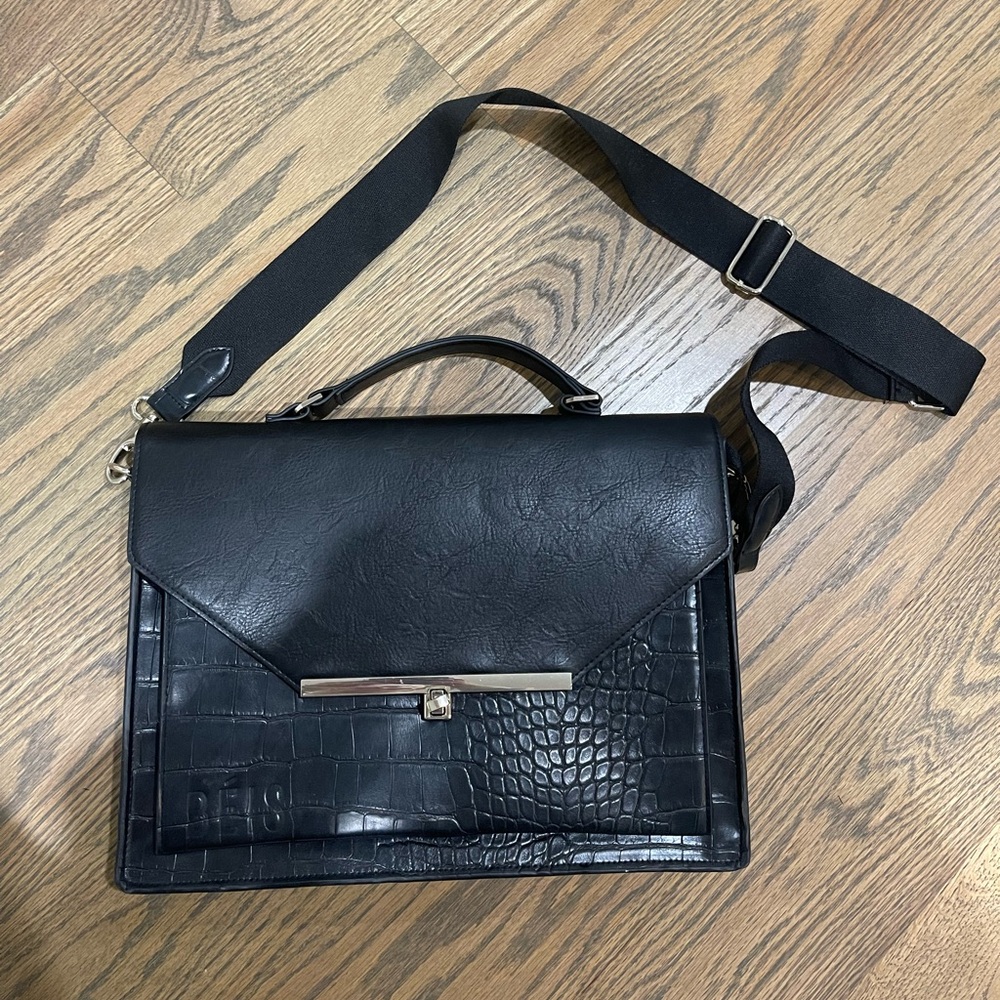 BEIS Crocodile Laptop Travel Bag